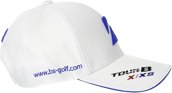 Casquette Bridgestone Pro Model Mens Cap Blanc bleu - Horslimits - balles de golf