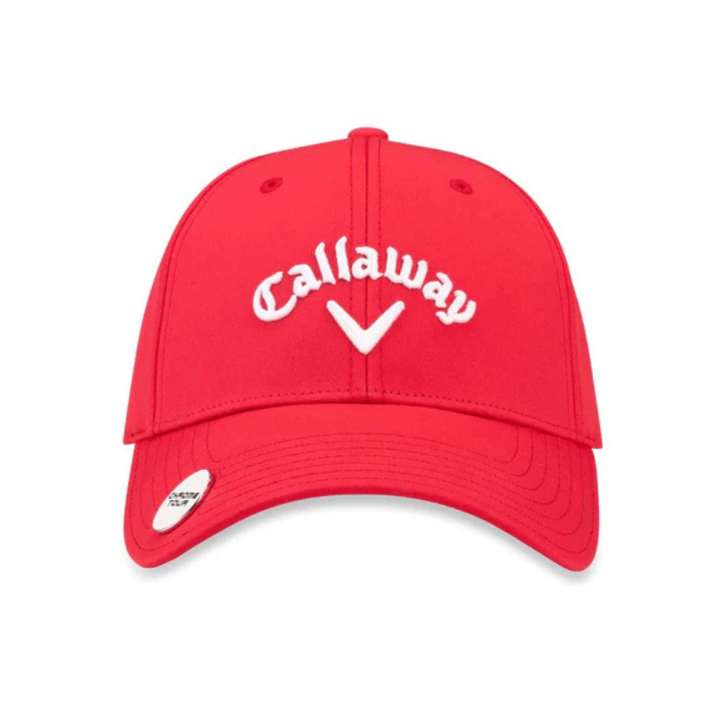 Casquette Callaway Stitch Magnet Rouge - Horslimits - balles de golf