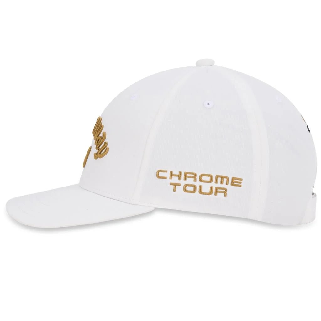 Casquette Callaway Tour Authentic Performance Pro Blanc / Or - Horslimits - balles de golf