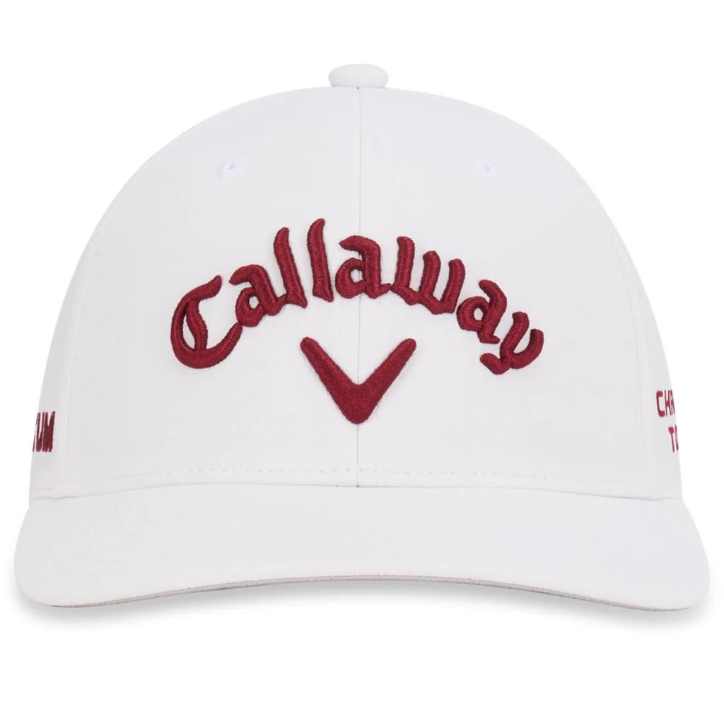 Casquette Callaway Tour Authentic Performance Pro Blanc / Rouge - Horslimits - balles de golf