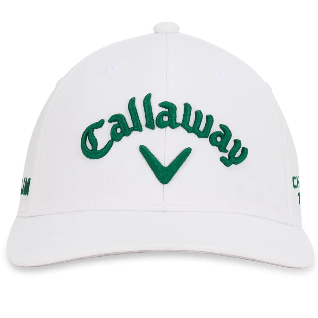 Casquette Callaway Tour Authentic Performance Pro Blanc / Vert - Horslimits - balles de golf