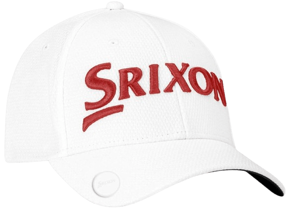 Casquette Srixon Ball Marker Blanc/Rouge - Horslimits - balles de golf