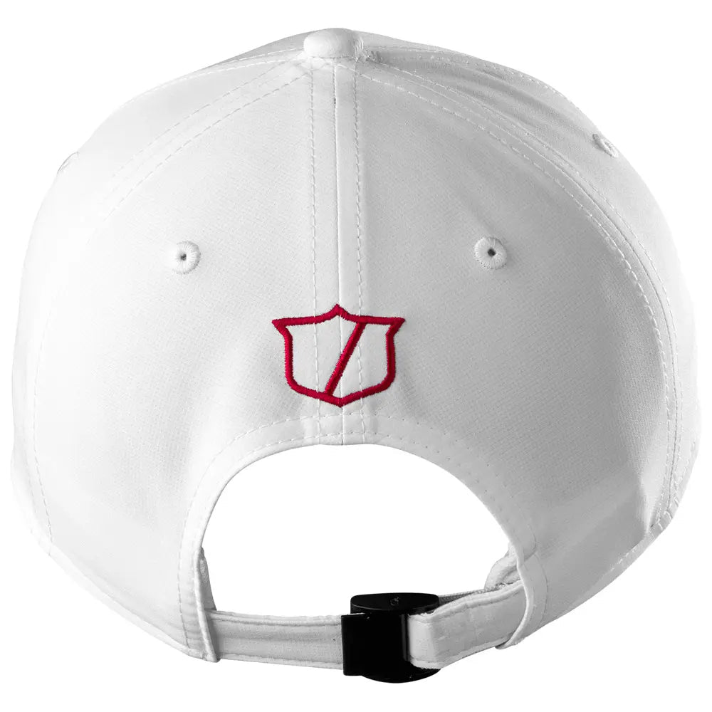 Casquette Wilson Tour Cap Blanc/rouge - Horslimits - balles de golf