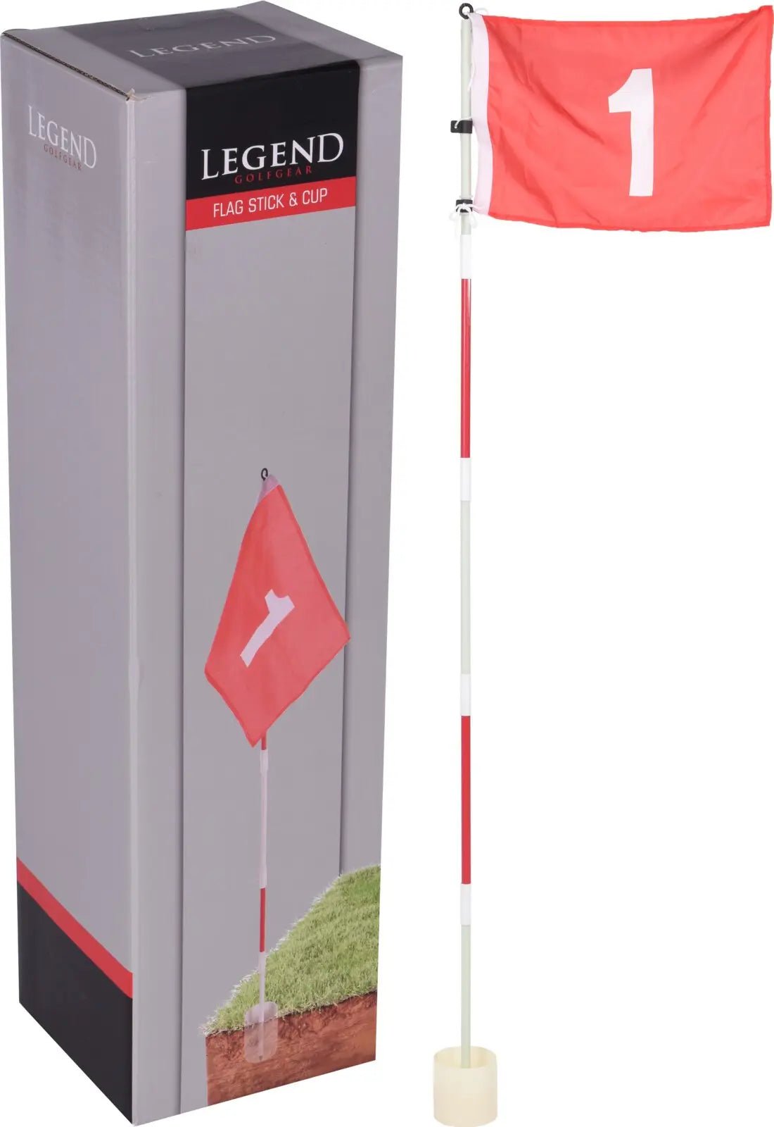 Drapeau avec Trou - LEGEND - Horslimits - balles de golf