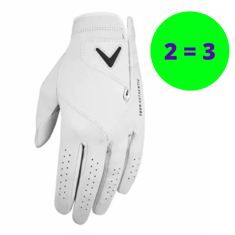 Gant Cuir Callaway Tour Authentic Blanc - Femme - Horslimits - balles de golf