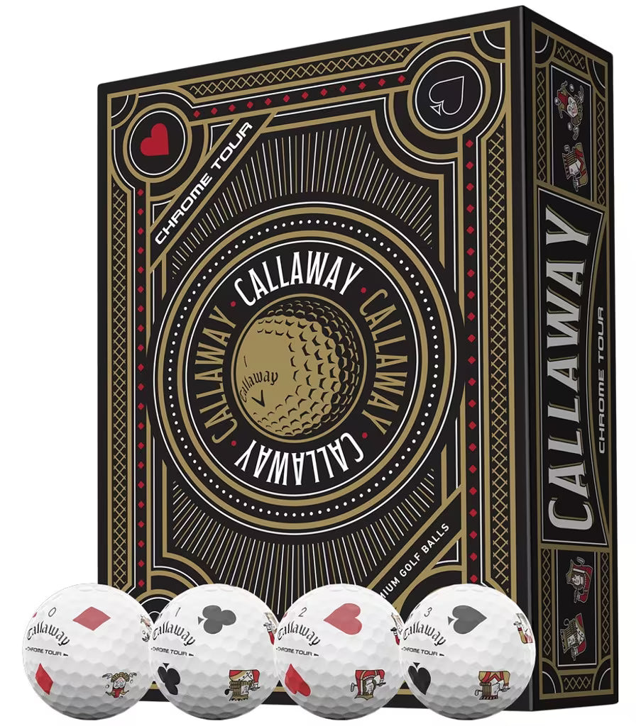 Balles de golf Callaway Chrome Tour Truvis Suits balles de golf 2026