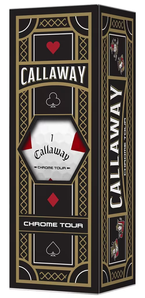 Balles de golf Callaway Chrome Tour Truvis Suits balles de golf 2026