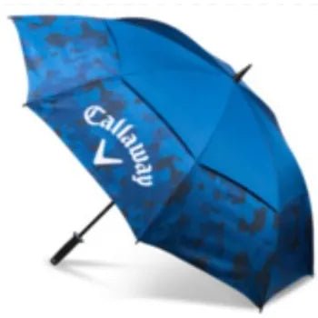 Parapluie Callaway Golf Shield 64 Double Canopy Bleu Marine - Rouge - Horslimits - balles de golf