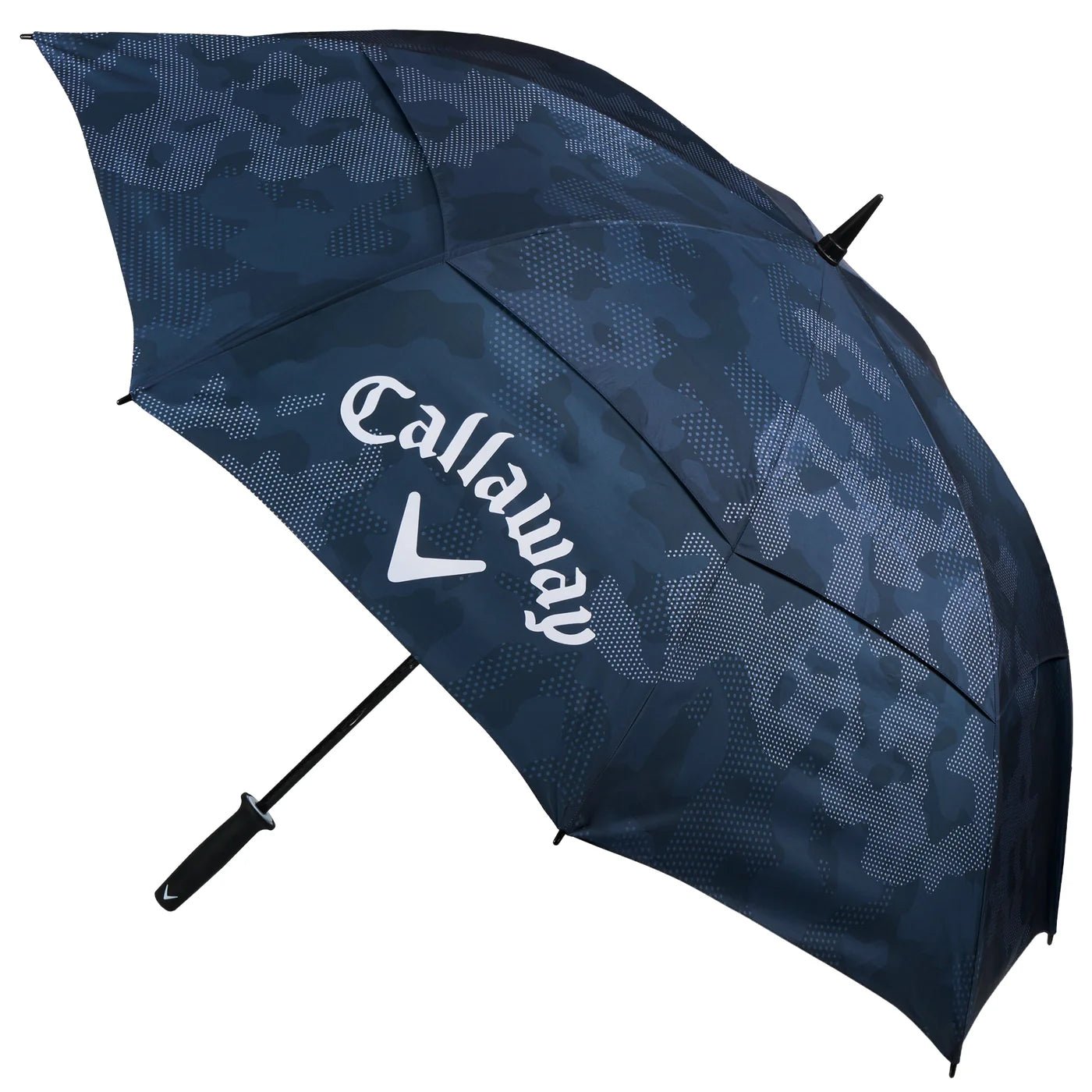Parapluie Callaway Golf Shield 64 Double Canopy Noir camouflé - Horslimits - balles de golf