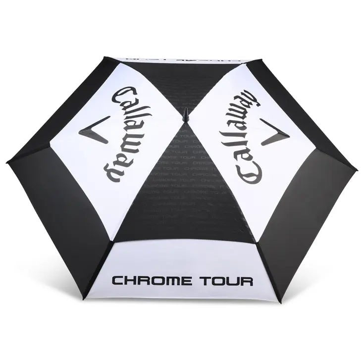 Parapluie Callaway Tour Authentic 68 Double Canopy Blan - Noir - Horslimits - balles de golf