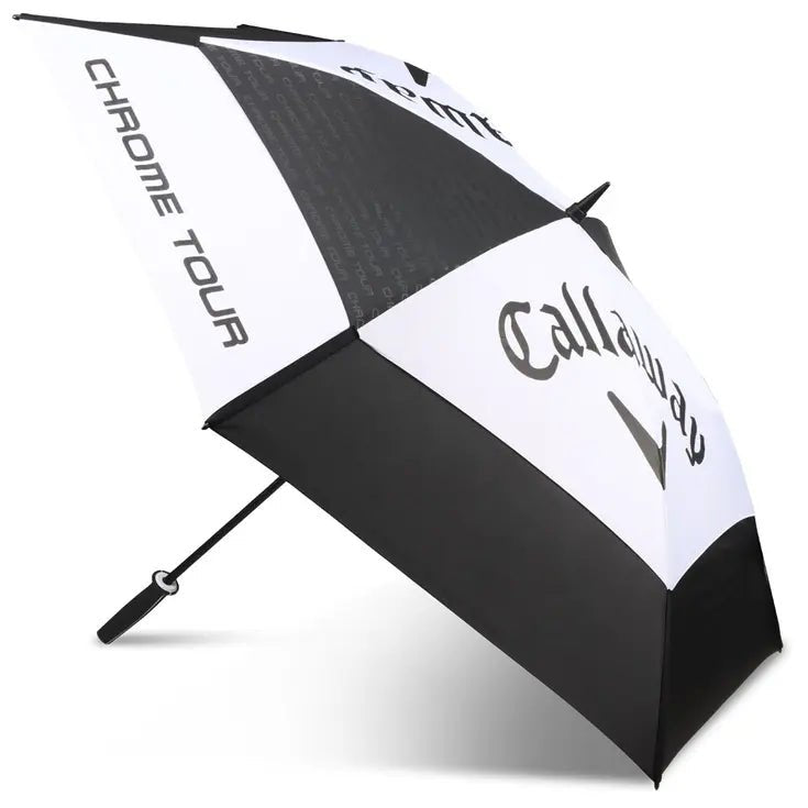 Parapluie Callaway Tour Authentic 68 Double Canopy Blan - Noir - Horslimits - balles de golf