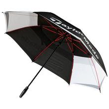 Cargar imagen en el visor de la galería, Parapluie Taylormade Double Canopy Umbrella 64in Noir - Horslimits - balles de golf
