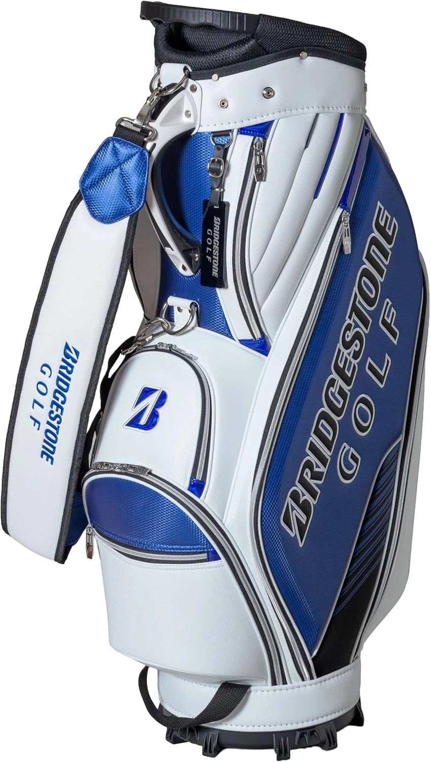 Sac de Golf cart bag Bridgestone CB - Blanc / Bleu