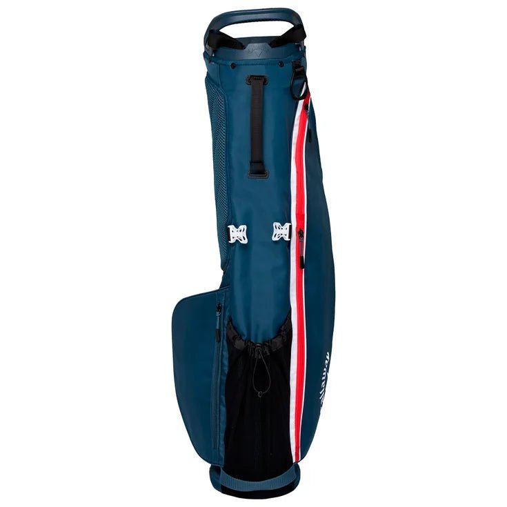 Sac de Golf - Callaway - Trépied 1/2 série Carry+ Bleu marine - Noir et rouge - Horslimits - balles de golf