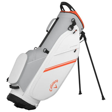 Sac de Golf - Callaway - Trepied Chase Dry Stand Gris - Blanc - Orange - Horslimits - balles de golf