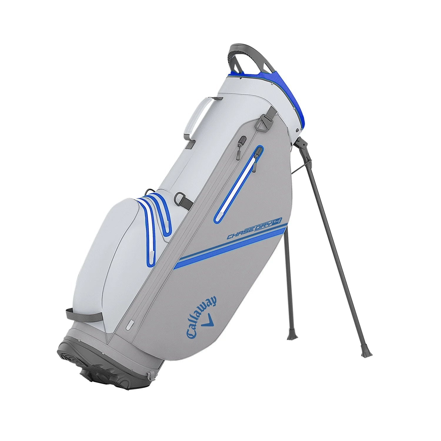 Sac de Golf - Callaway - Trepied Chase Dry Stand Gris et bleu - Horslimits - balles de golf