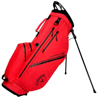 Sac de Golf - Callaway - Trepied Chase Dry Stand Rouge - Noir - Horslimits - balles de golf