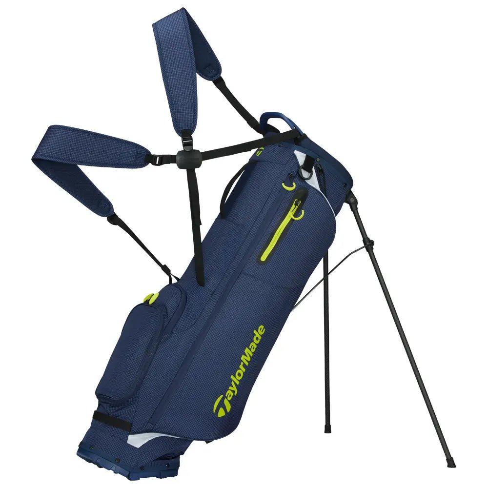 Sac de Golf Taylormade trepied Flextech Superlite Bleu marine - Jaune - Horslimits - balles de golf