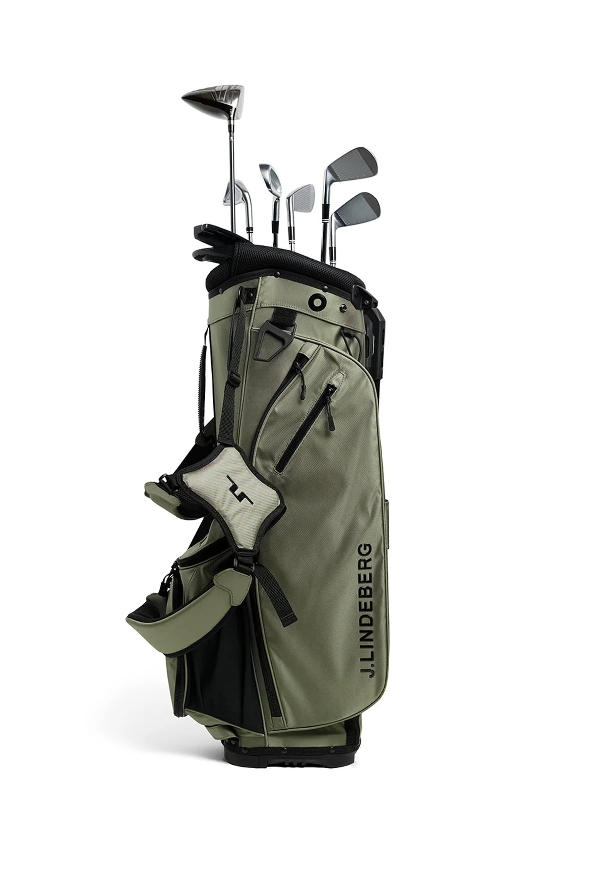 Sac de golf - Trepied - J.Lindeberg Flare - Vert forêt - Horslimits - balles de golf