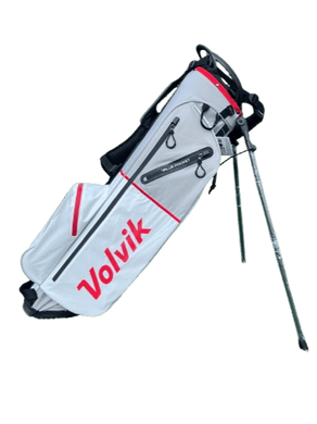 Sac de Golf - Volvik Sac Trepied ORBITER Etanche – Gris - Rouge - Horslimits - balles de golf