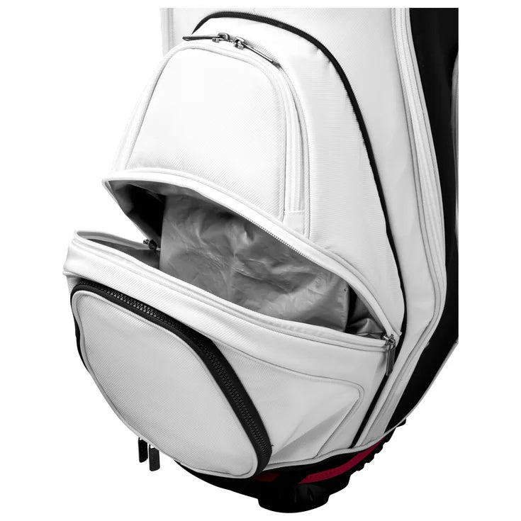 Sac de Golf - Wilson Staff - Sac chariot ALPINE CART BAG – Blanc / Noir - Horslimits - balles de golf
