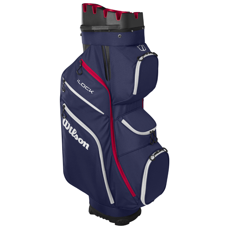 Sac de Golf - Wilson Staff - Sac chariot iLock Cart Bleu marine - Horslimits - balles de golf