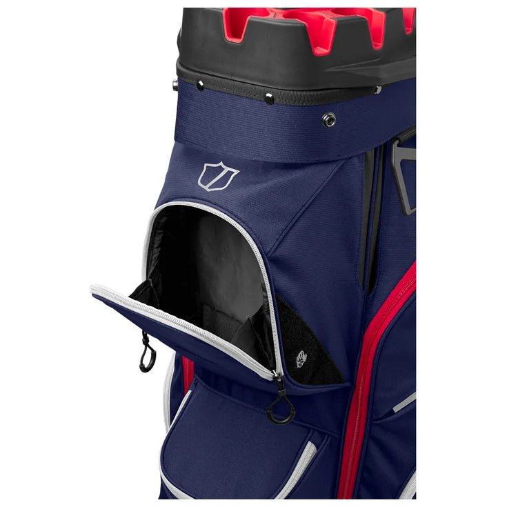 Sac de Golf - Wilson Staff - Sac chariot iLock Cart Bleu marine / Rouge - Horslimits - balles de golf