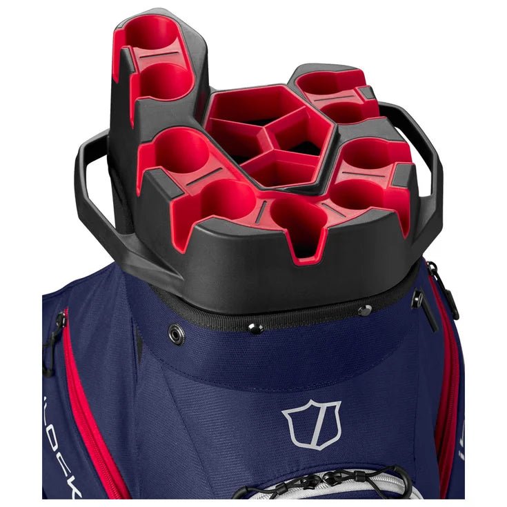Sac de Golf - Wilson Staff - Sac chariot iLock Cart Bleu marine / Rouge - Horslimits - balles de golf