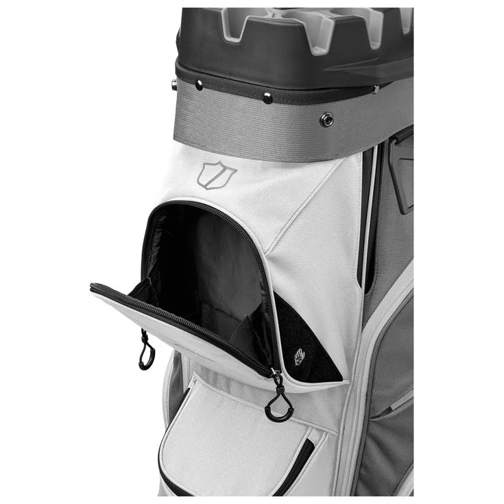 Sac de Golf - Wilson Staff - Sac chariot iLock Cart Gris /Blanc - Horslimits - balles de golf