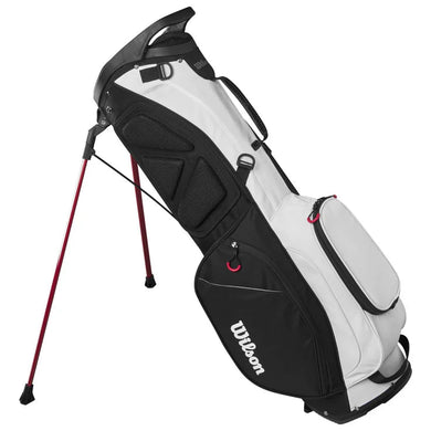 Sac de Golf - Wilson Staff - Sac trepied Exo Lite Stand Dynapower Noir et Rouge - Horslimits - balles de golf