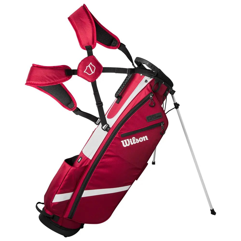 Sac de Golf - Wilson Staff - Sac trepied QS Stand Rouge - Horslimits - balles de golf