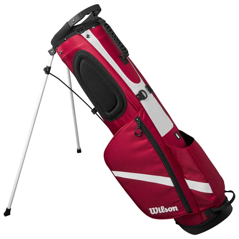 Sac de Golf - Wilson Staff - Sac trepied QS Stand Rouge - Horslimits - balles de golf