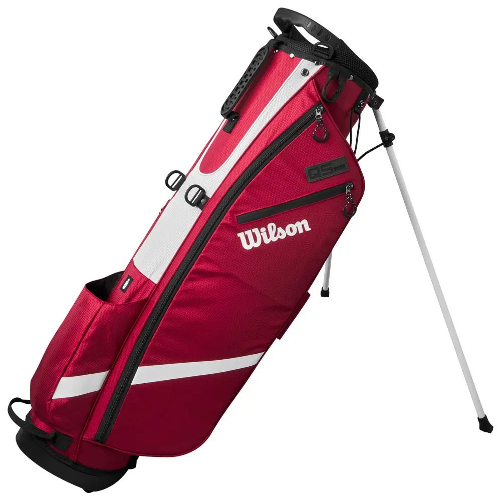 Sac de Golf - Wilson Staff - Sac trepied QS Stand Rouge - Horslimits - balles de golf