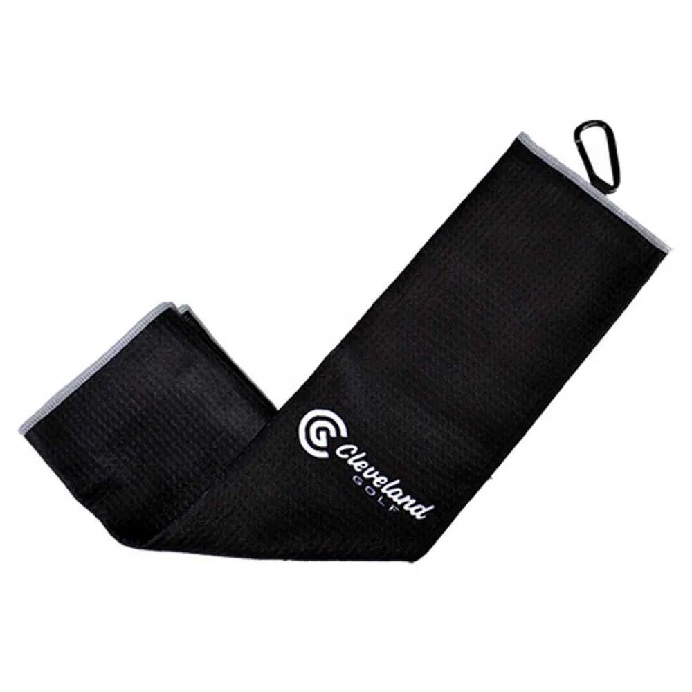 Serviette Cleveland TriFold Towel Noire - Horslimits - balles de golf
