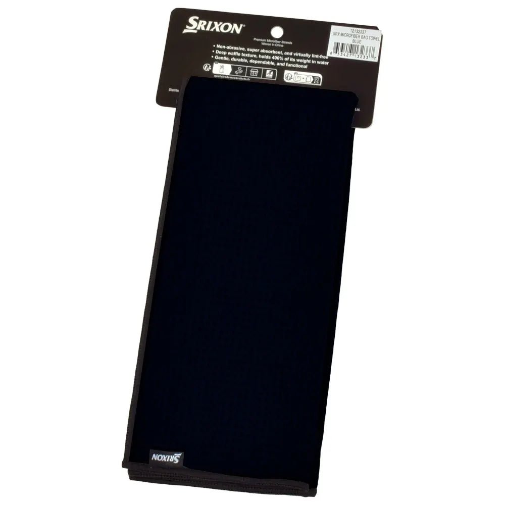 Serviette Srixon Towel Tri - Fold Noir - Horslimits - balles de golf