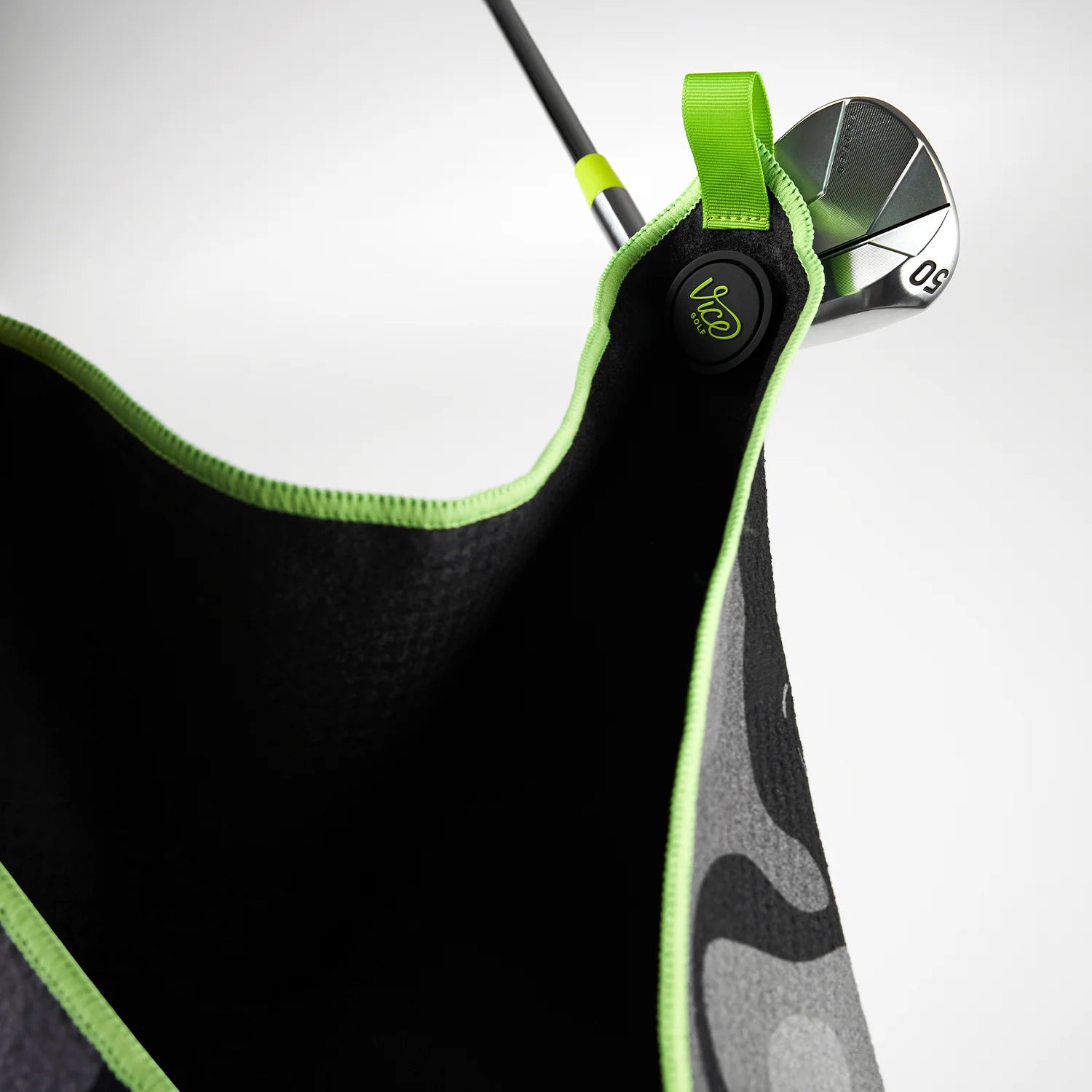 Serviette Vice shine Gris - Horslimits - balles de golf