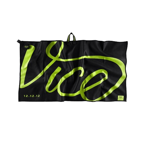 Serviette Vice shine - Vert et Noir - Horslimits - balles de golf