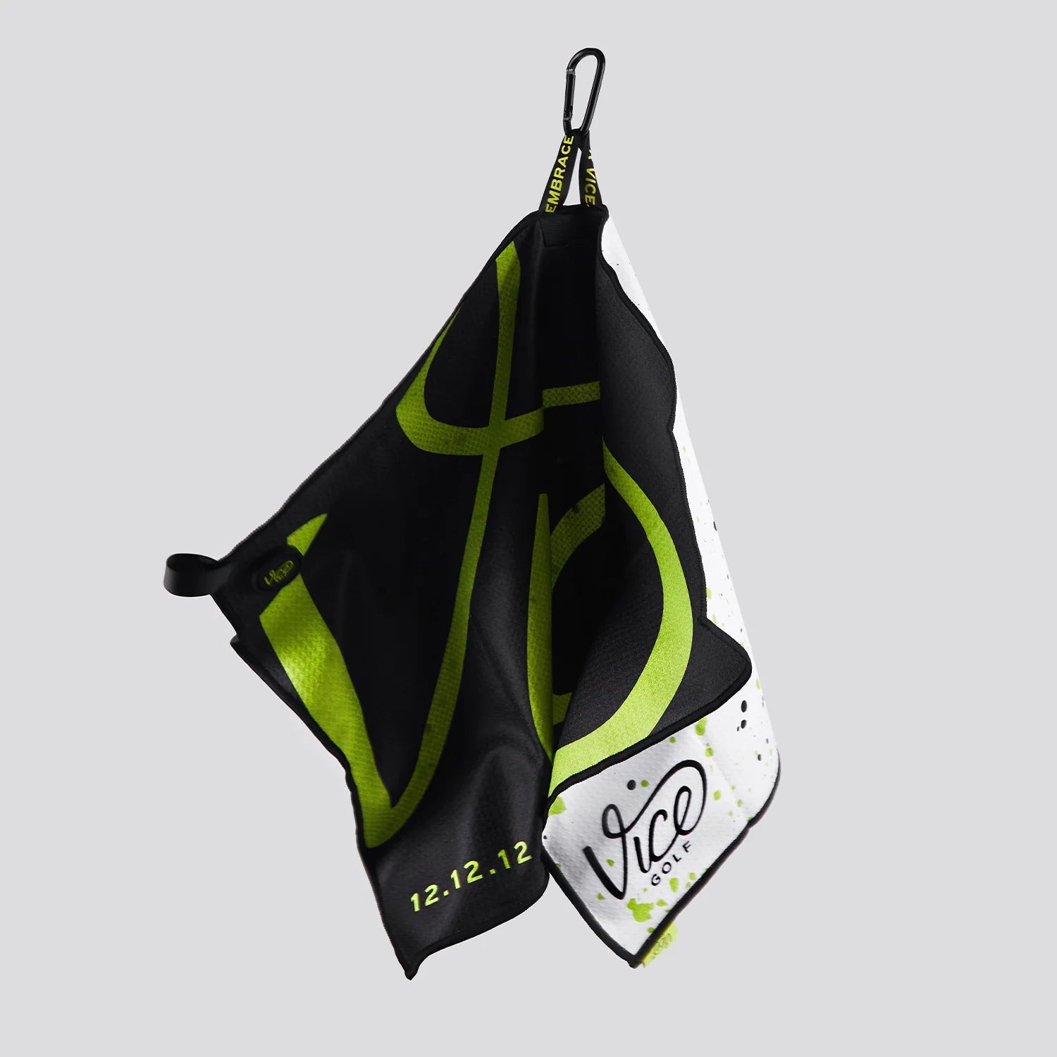 Serviette Vice shine - Vert et Noir - Horslimits - balles de golf
