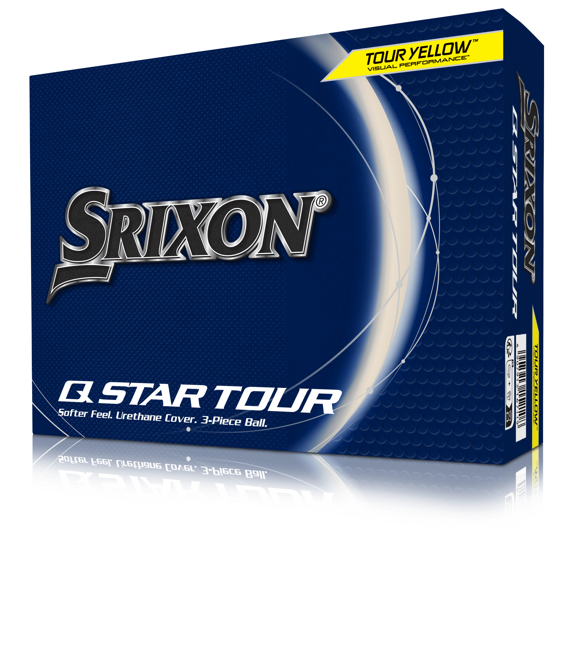 SRIXON | 12 Balles de golf Q-Star Tour 5 Jaune - Horslimits - balles de golf