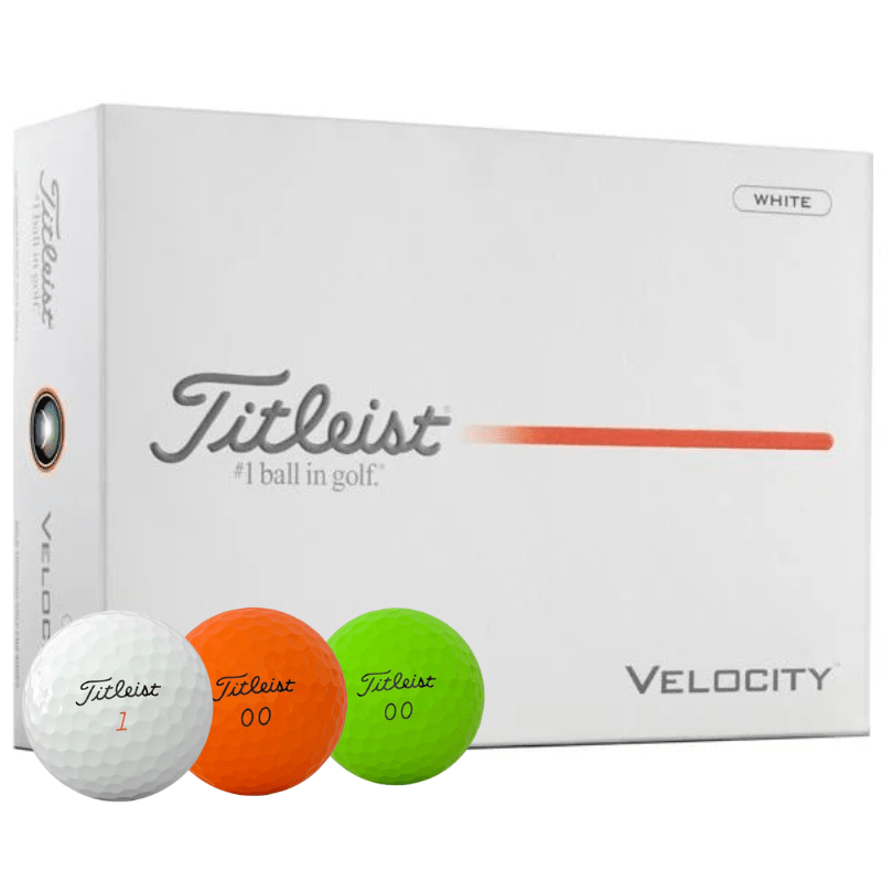 Titleist - 12 Boîtes Velocity logotées - Horslimits - balles de golf