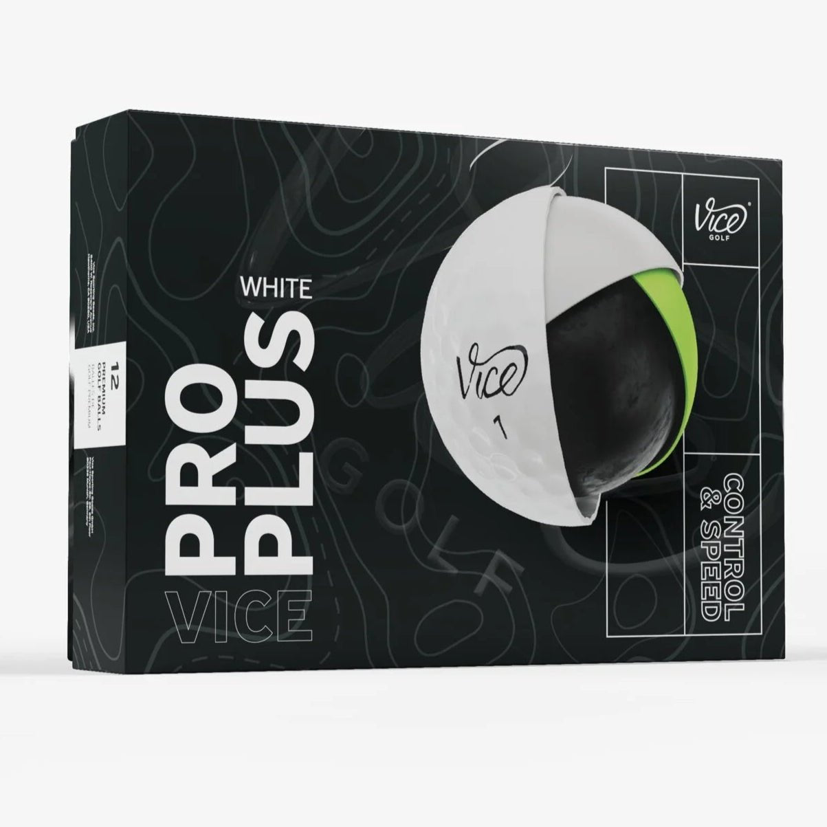 Vice - 3 boites de Vice Pro plus Logotées x12 Blanc - Horslimits - balles de golf