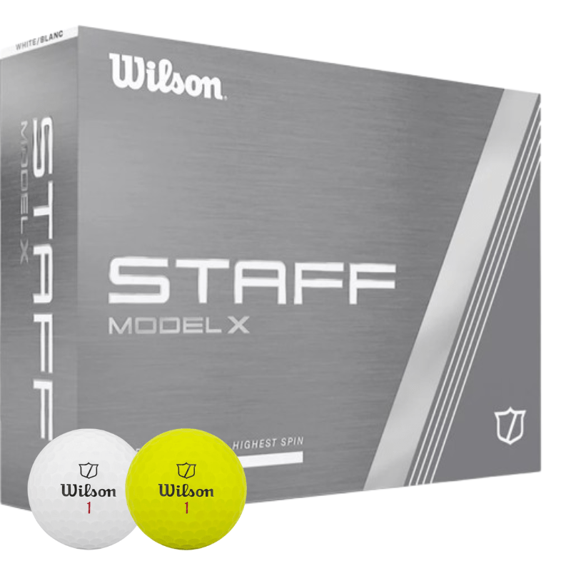 Wilson - 12 Boîtes Staff Model X Logotées - Horslimits - balles de golf