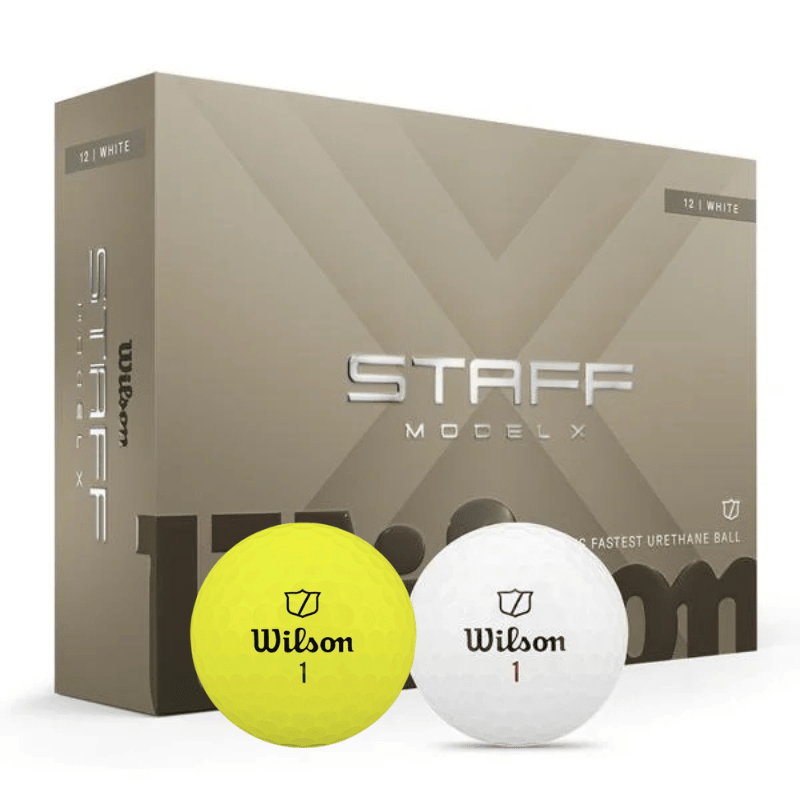 Wilson - 12 Boîtes Staff Model X Logotées - Horslimits - balles de golf