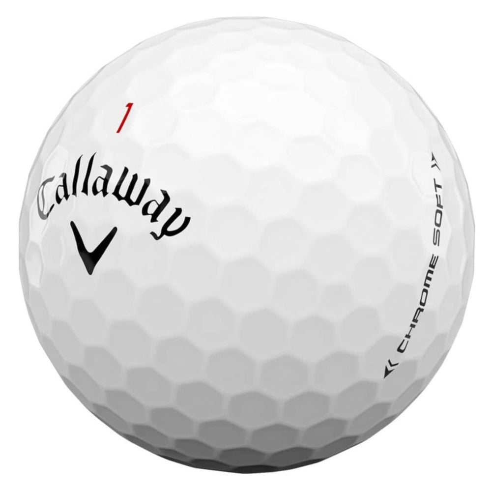 12 Balles de golf d'occasion - Callaway Chrome Soft Qualité AAA - Horslimits - balles de golf