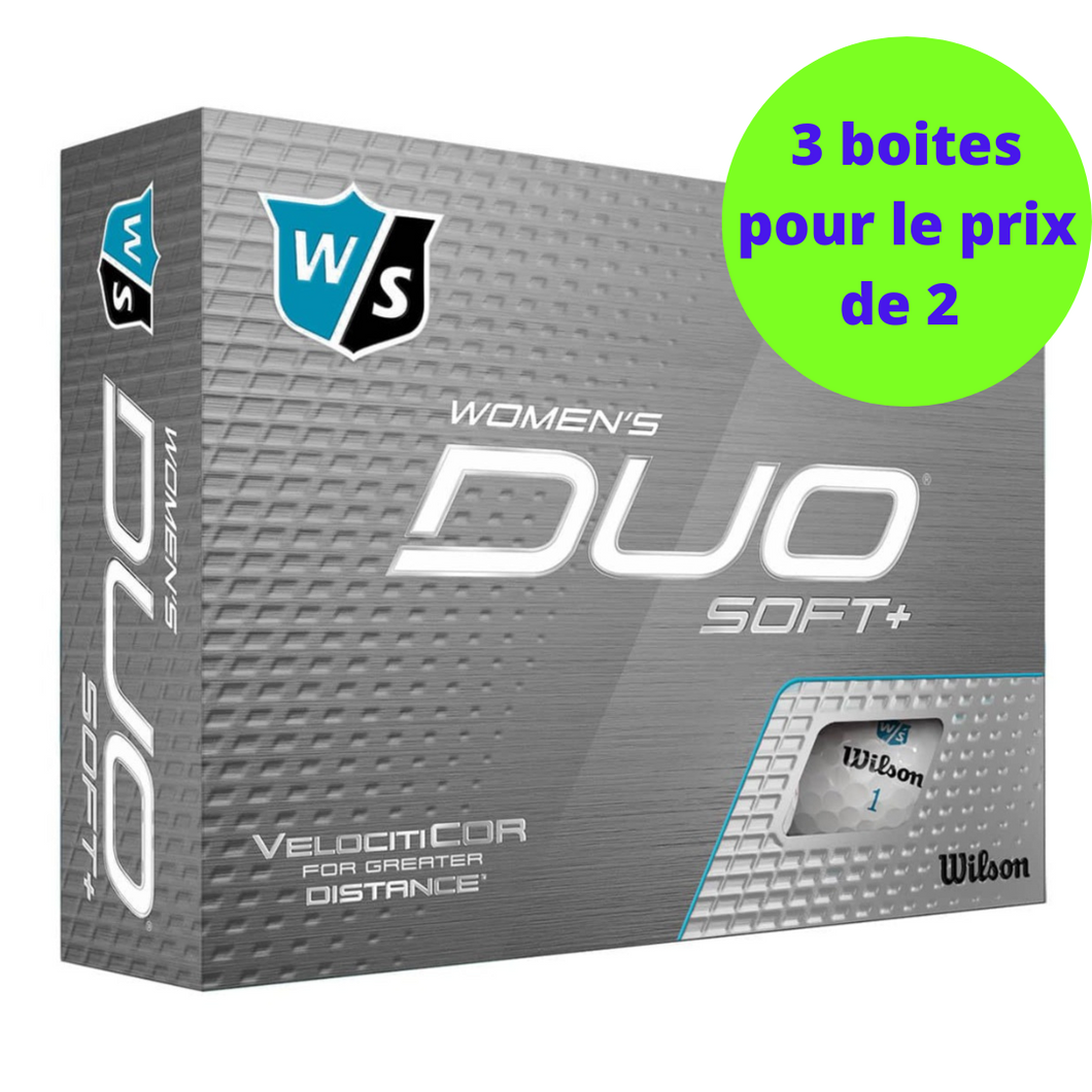 Balles de golf Wilson Duo Soft women