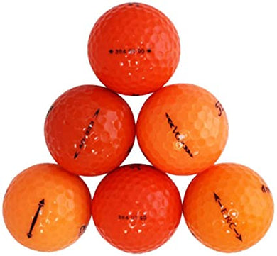 25 Balles de golf d'occasion Orange - Mix Marques Qualité AAAA - Horslimits - balles de golf