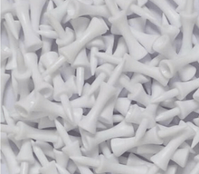 Charger l&#39;image dans la galerie, 25 Tees étage Plastique Blanc 51mm PURE 2 IMPROVE - Horslimits - balles de golf
