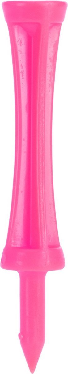 25 Tees étage Plastique Rose 53mm PURE 2 IMPROVE - Horslimits - balles de golf