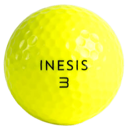 50 Balles de golf d'occasion Jaunes - Mix Inesis Qualité AAAA - Horslimits - balles de golf