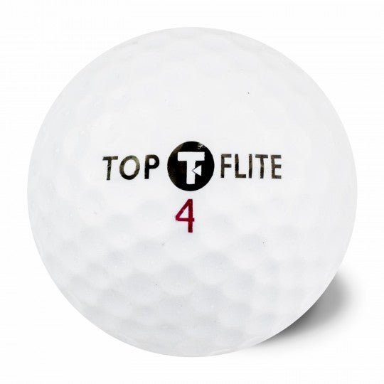 50 balles d'occasion Top Flite Qualité AAAA - Horslimits - balles de golf